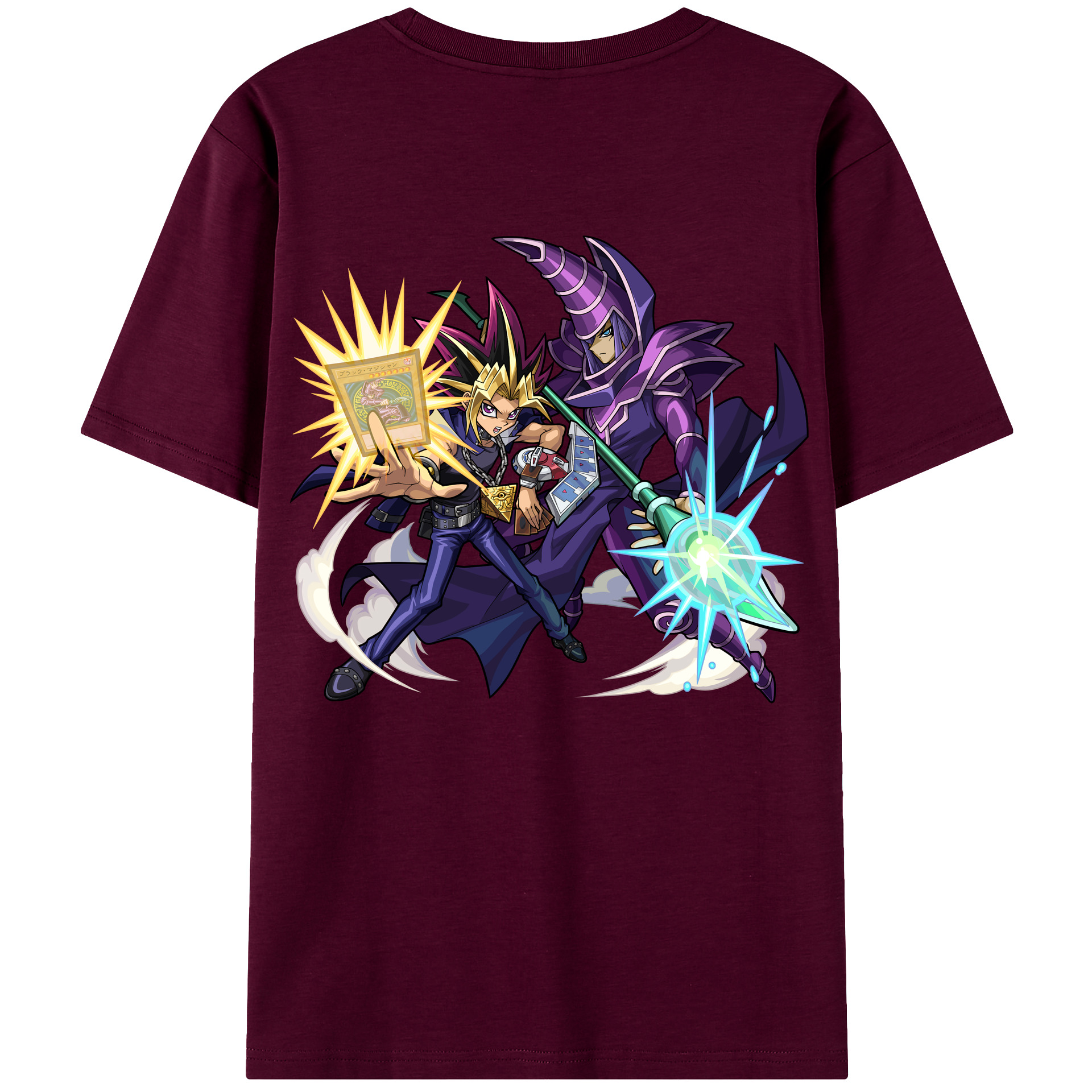 （画像用） 遊☆戯☆王 Yu-Gi-Oh! レディース半袖Tシャツ(バックプリント)
